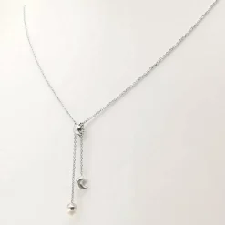 Collier en or blanc