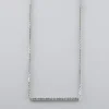Collier en or blanc & diamants