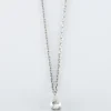 Collier en or blanc & diamants