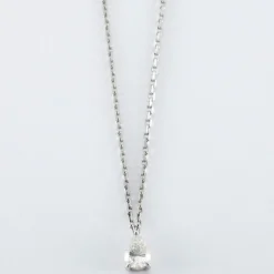 Collier en or blanc & diamants