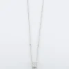 Collier en or blanc & diamants