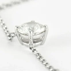 Collier en Or Blanc & diamants