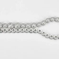 Collier en Or Blanc & diamants