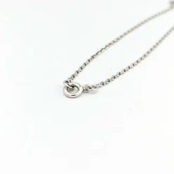 Collier en or blanc et citrine