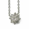 Collier en or blanc et diamants 0,42 ct