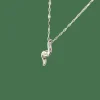 Collier en or blanc et diamant
