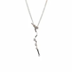 collier en or blanc et diamants DAVITE E DELUCCHI