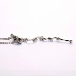 collier en or blanc et diamants DAVITE E DELUCCHI