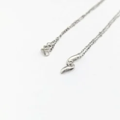 Collier en or blanc et diamant