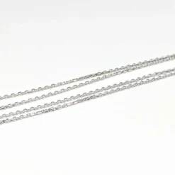 Collier en or blanc et diamants