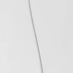 Collier en or blanc et pendentif diamant