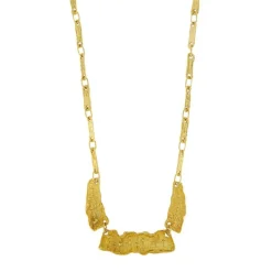Collier en or brut