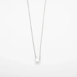 Collier en Or gris et diamant