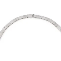 Collier en or gris et diamant