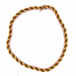 Collier en or jaune 18 carats - 64 g