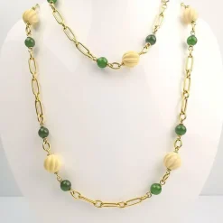 Collier en or jaune 18 carats