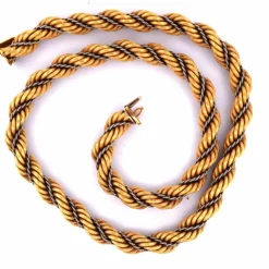 Collier en or jaune 18 carats - 64 g