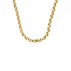 Collier en or jaune à maille jaseron