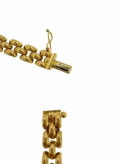 Collier en or jaune certifié HRD avec 5,00 carats de diamants naturel