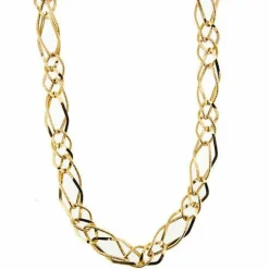 Collier en or jaune et diamants