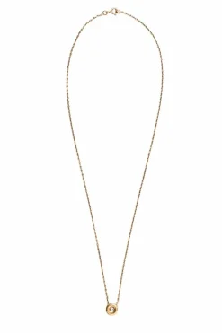 Collier en or jaune et diamant