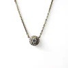 Collier en or jaune et diamants taille brillant