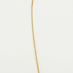 Collier en or jaune et pendentif diamant