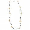 Collier en or jaune et spinelles