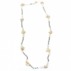 Collier en or jaune et spinelles