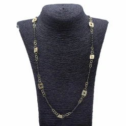 Collier en or jaune et spinelles