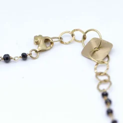 Collier en or jaune et spinelles