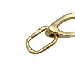 Collier en or jaune maille fantaisie.