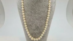 Collier en Or jaune, perle de culture