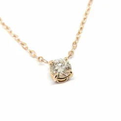 Collier en Or rose & diamant