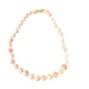 Collier en Perles de Corail Peau d'Ange