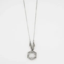 Collier en platine, diamant