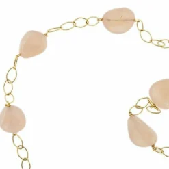 Collier en quartz rose