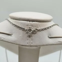 Collier et pendentif HAI or blanc