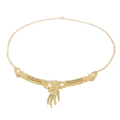 Collier Etoile Or jaune Diamant