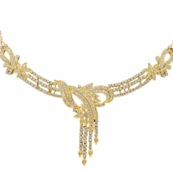 Collier Etoile Or jaune Diamant