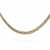 Collier femme or jaune longueur 60 cm
