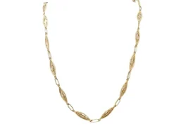 Collier filigrane ancien en or jaune