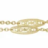 Collier filigrane en or jaune