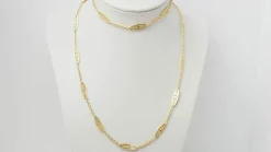Collier filigrane en or jaune