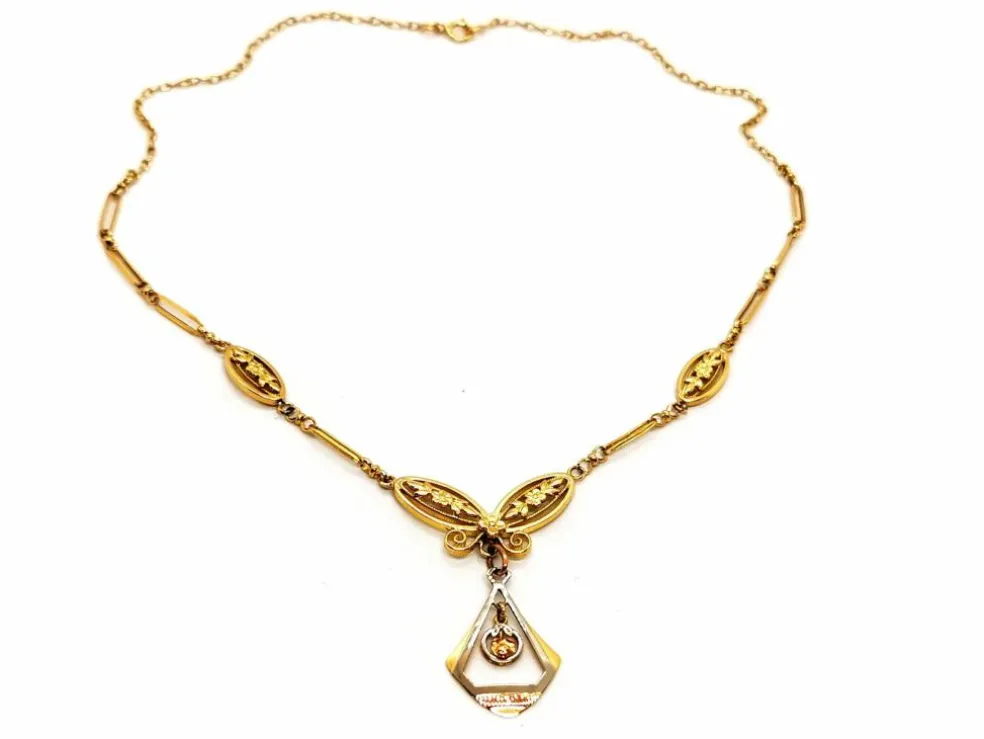 Collier Filigrane Or jaune