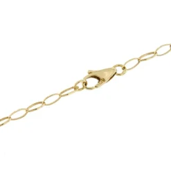 Collier fils d'or entrelacés