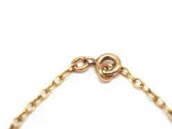 Collier fin du XIXe en or jaune et perles