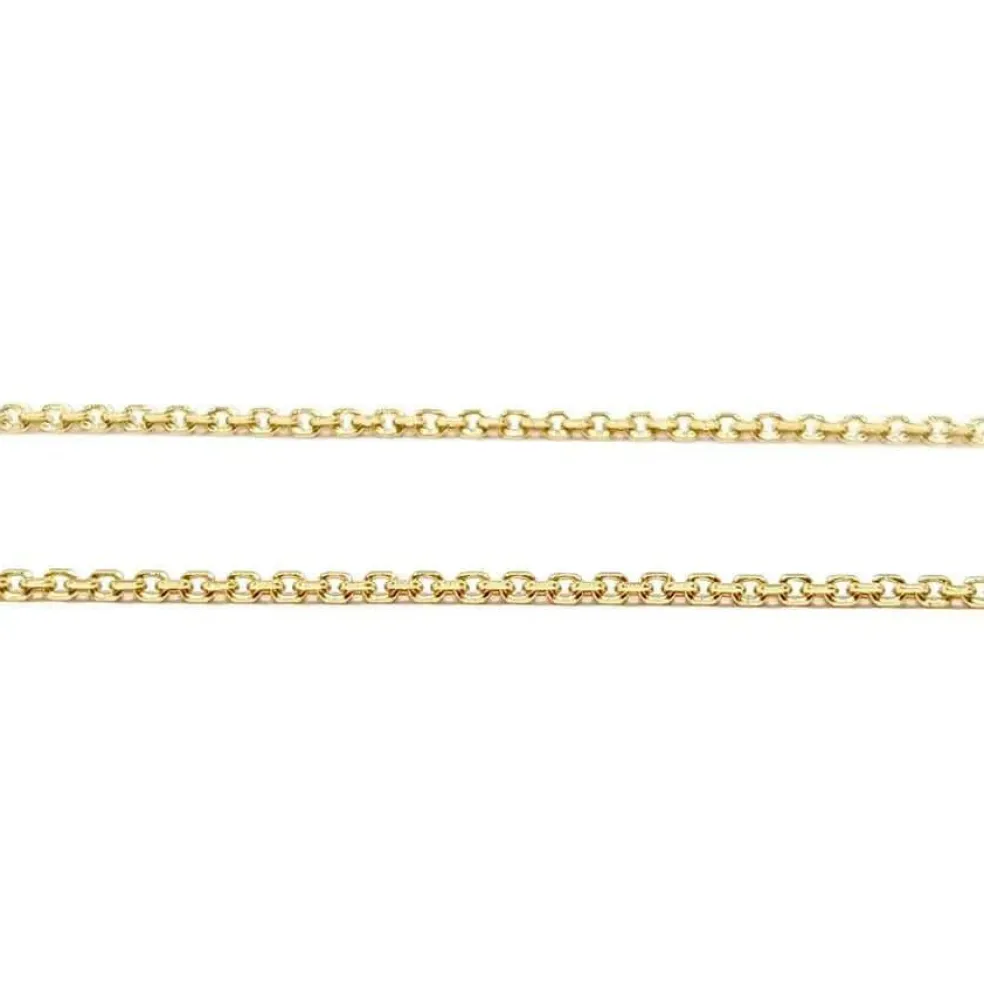 Collier fleur diamants or jaune