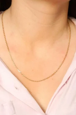 Collier Forçat Or jaune