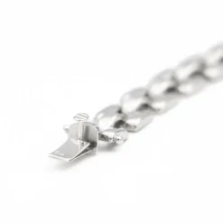 Collier Gain de riz Or blanc Diamant